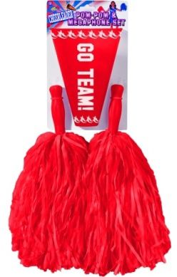 CHEERLEADER KIT-RED