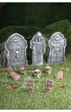12 PIECE CEMETERY KIT