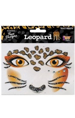LEOPARD GLITTER TATTOO KIT