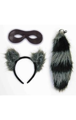 RACCOON EARS N' TAIL SET
