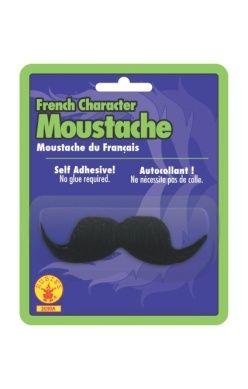 FRENCH MOUSTACHE BLACK