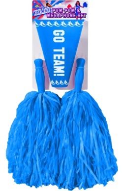 CHEERLEADER KIT - BLUE