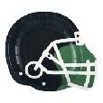 FOOTBALL HELMET SHP PLATES 8.25" 8CT