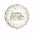 609 BALLOON HBD CONFETTI GOLD