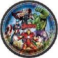 PAPER PLATE LARGE AVENGERS 8CT