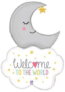 157 BALLOON WELCOME TO THE WORLD LARGE