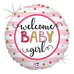 111 BALLOON WELCOME BABY GIRL