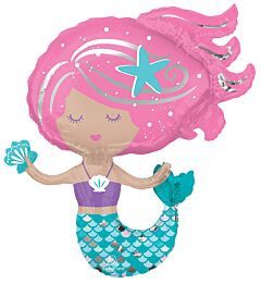 38 BALLOON MERMAID LARGE