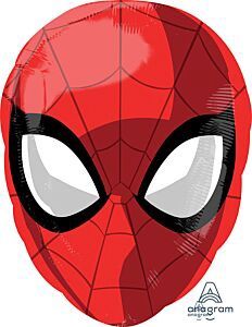 57 BALLOON SPIDERMAN MASK MEDIUM