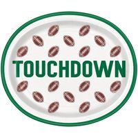 PAPER PLATE SMALL FOOTBALL TOSS