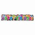 GIANT BANNER HAPPY BIRTHDAY 4.5FT