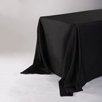 BLACK 90"x132" RECT POLY TABCOV