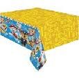 PLASTIC TABLECOVER PAW PATROL BLUE