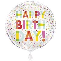 610 BALLOON HBD CONFETTI MULTI