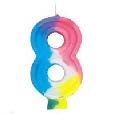 CANDLE RAINBOW #8