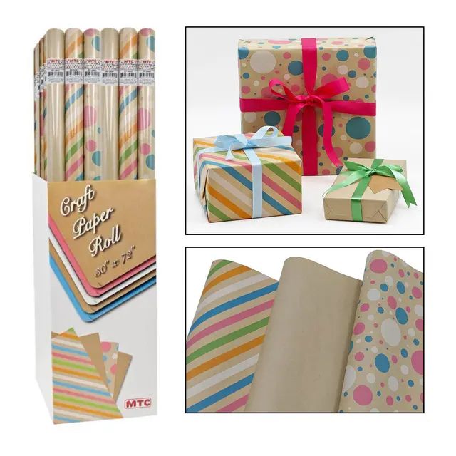 30"X72" CRAFT WRAPPING PAPER