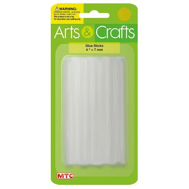 16 PC 4"X7MM GLUE STICKS
