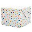 GIFT WRAP RAINBOW POLKA DOT