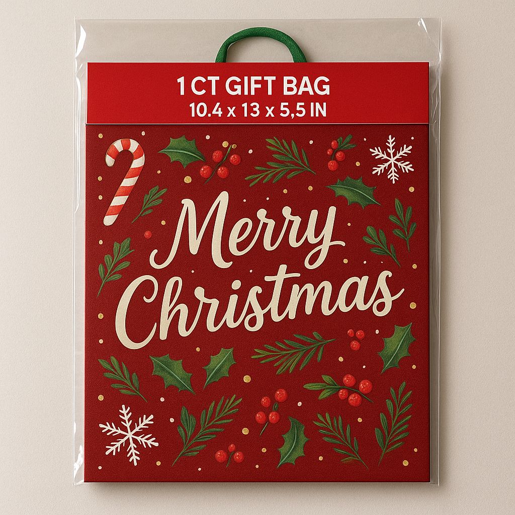 1CT 10.4x13x5.5 INC GIFT BAG
