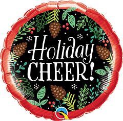 18" HOLIDAY CHEER PINE CONES