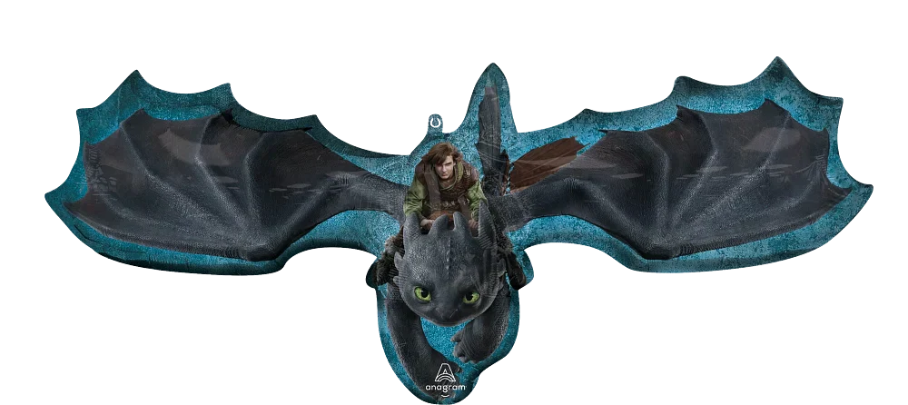 44" HOW TO TRAIN YOUR DRAGON FOIL BALLOON