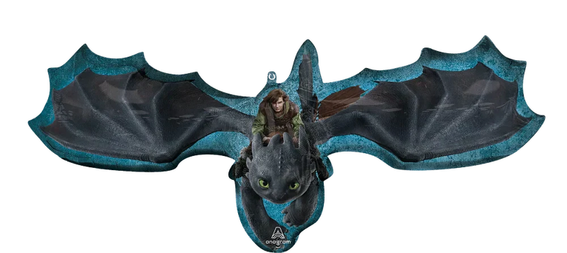 44" HOW TO TRAIN YOUR DRAGON FOIL BALLOON