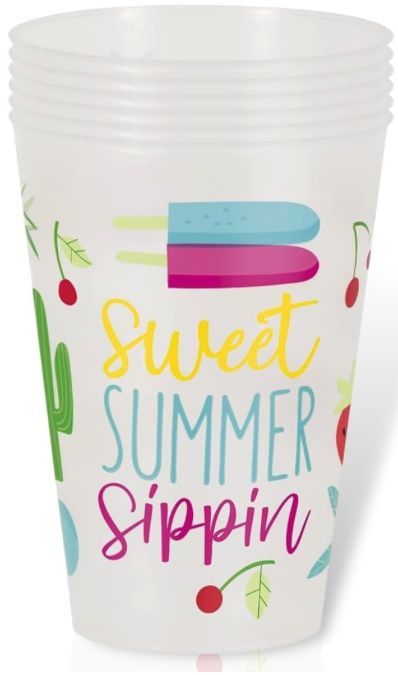 SWEET SUMMER SIPPIN CUPS 16oz