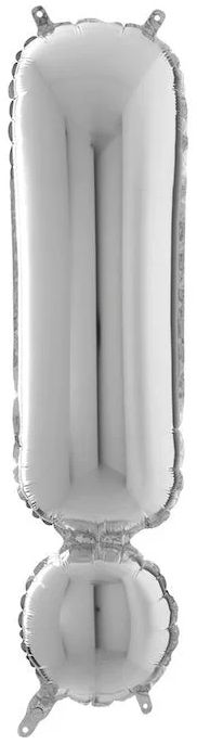 ! SILVER 40" BALLOON