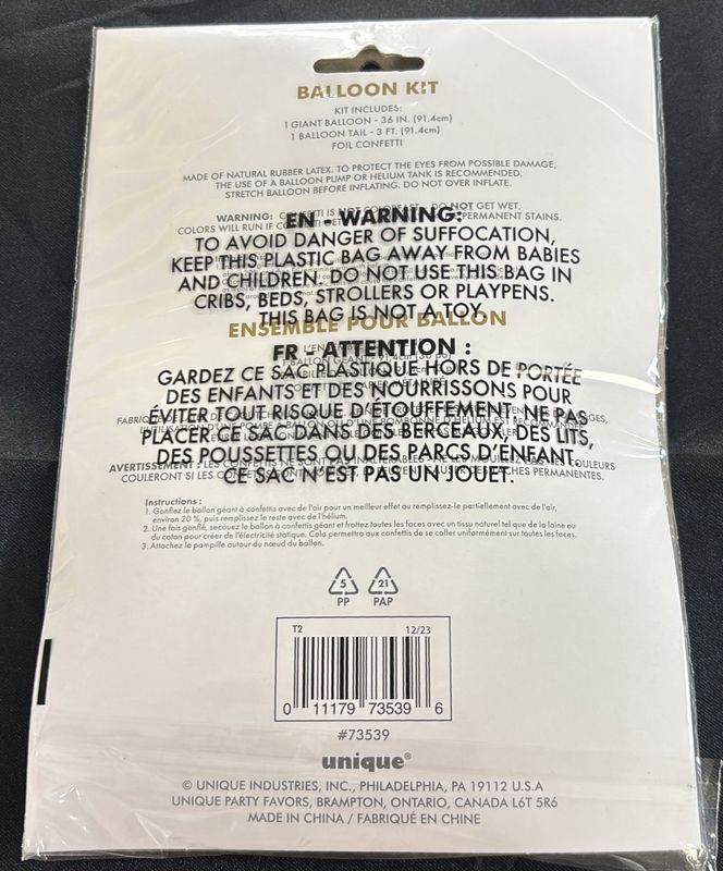 36" Balloon Kit