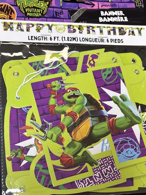 BANNER NINJA TURTLES