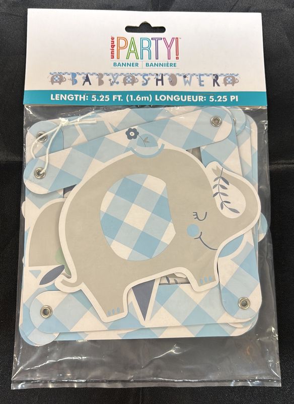 BLUE ELEPHANT BANNER