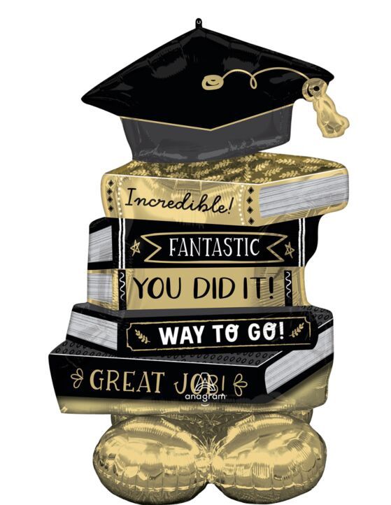 J 45" Graduation Books Airloonz