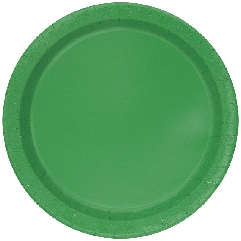 Emerald Green Small Plate 20Ct