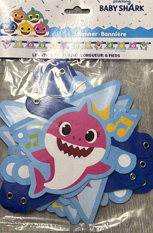 BANNER BABY SHARK
