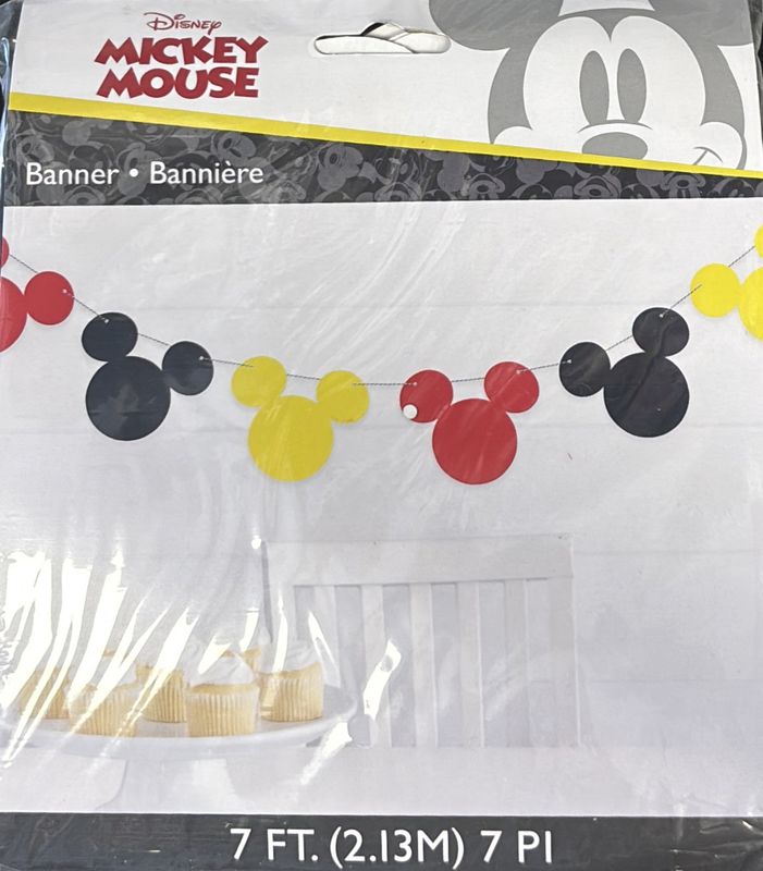 MICKEY MOUSE BANNER