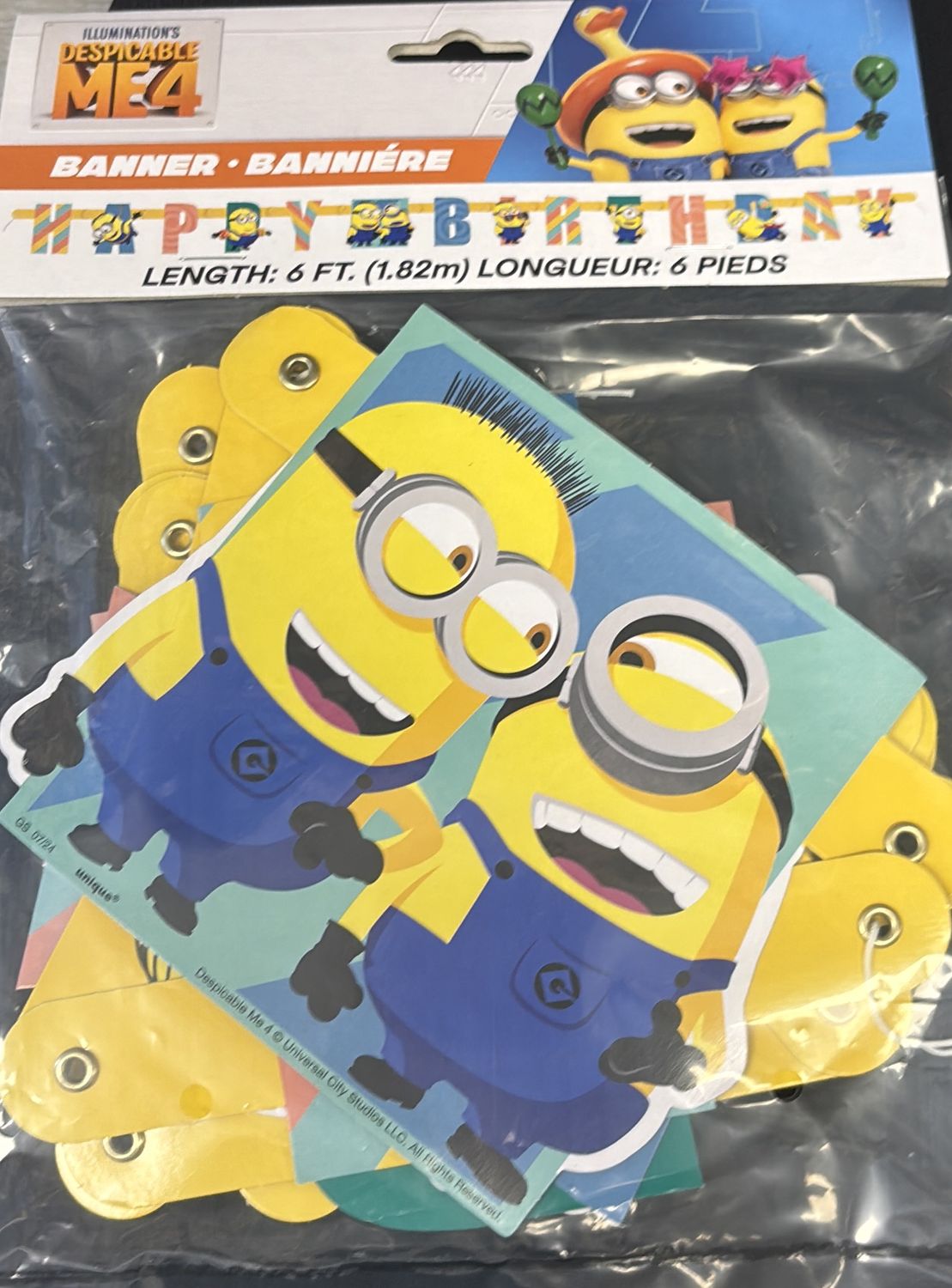 BANNER DESPICABLE ME