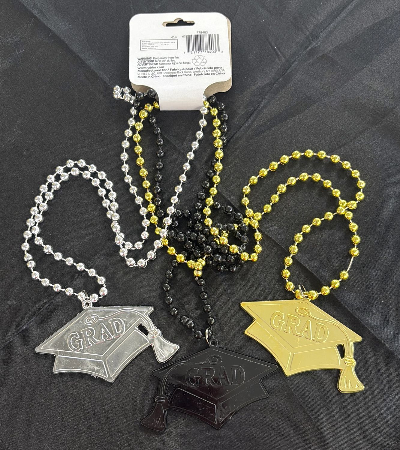 BEADS GRADUATION CAP