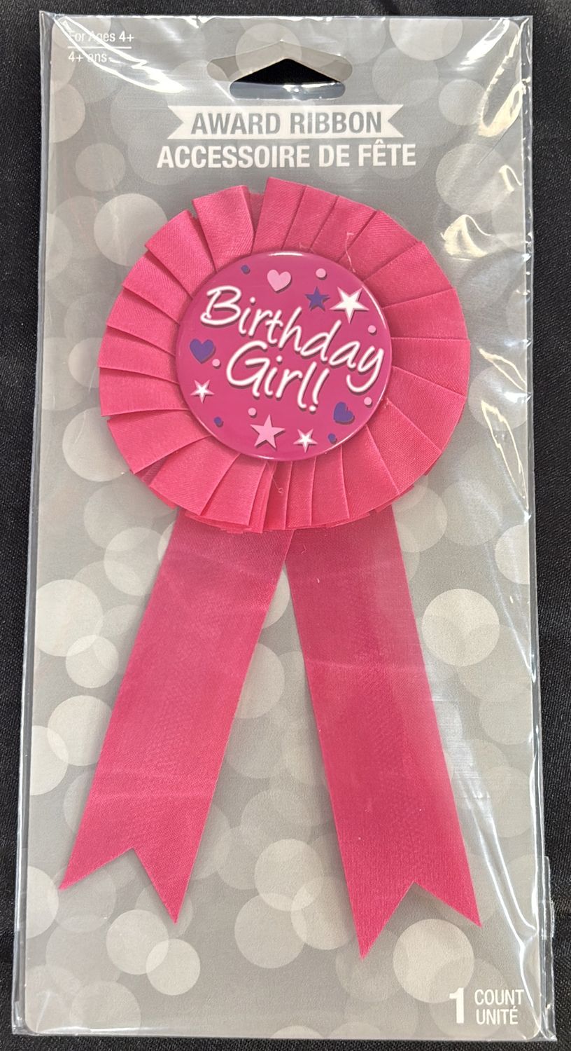 BIRTHDAY GIRL BUTTON