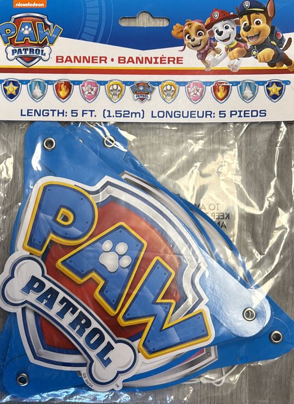 BANNER PAW PATROL