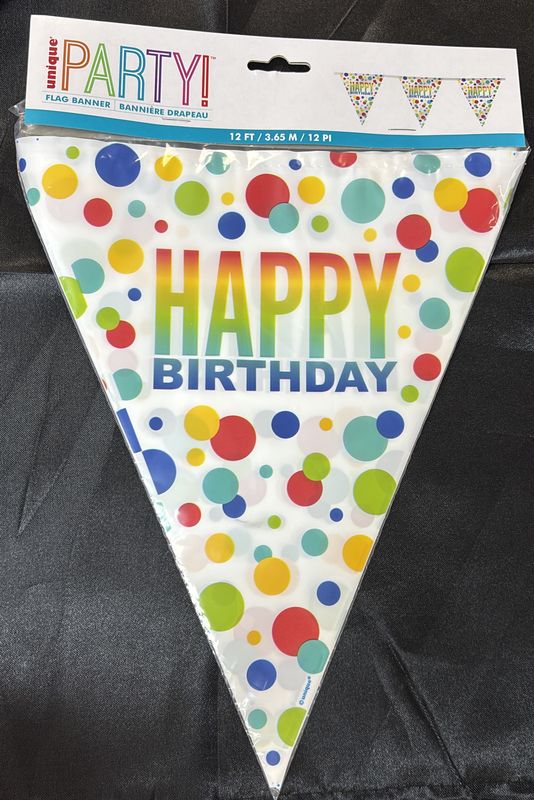 BANNER RAINBOW SPOTS