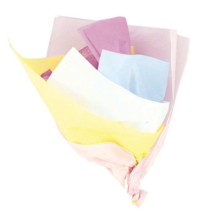 Tissue Paper Assorted Pastel 10ct