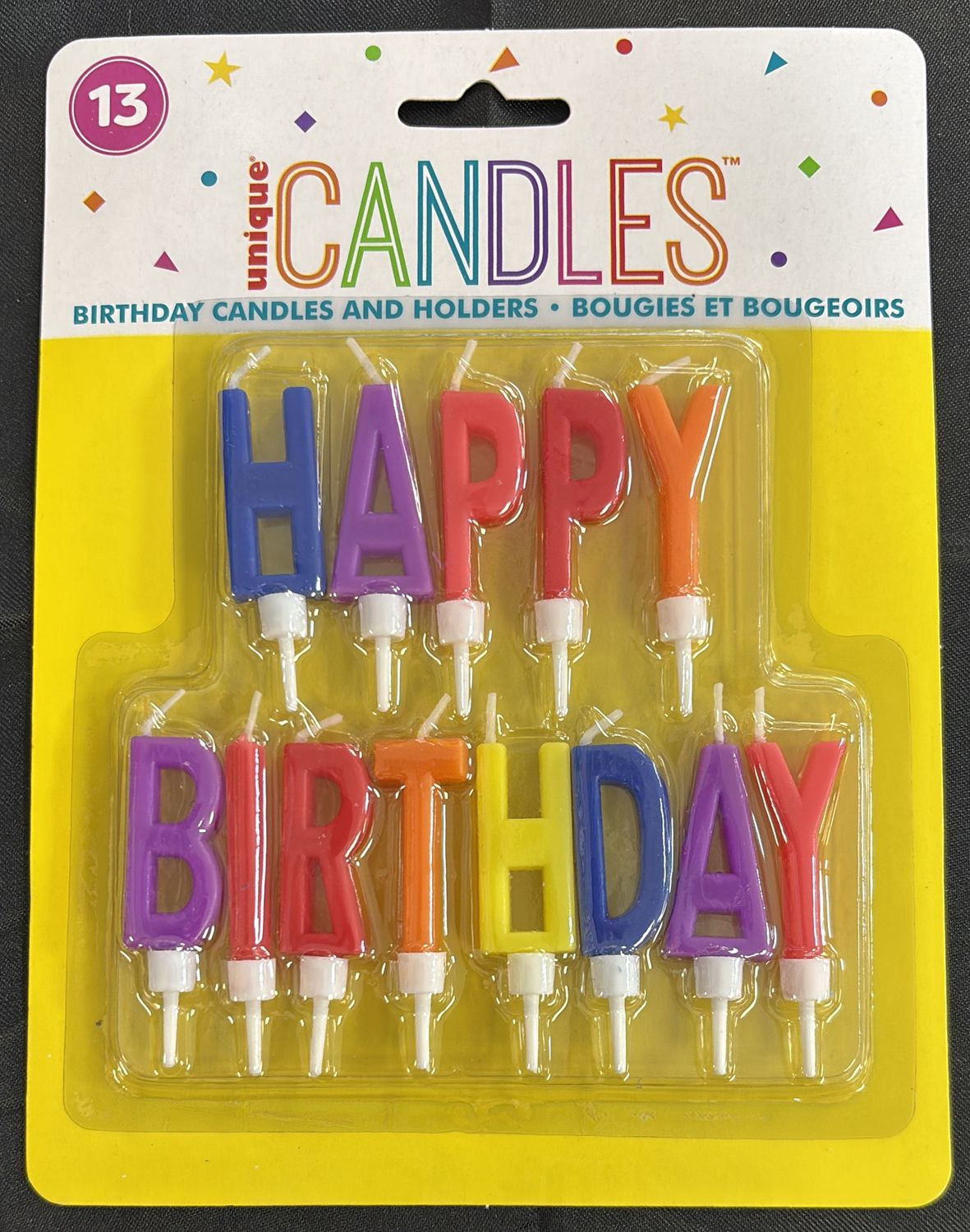 CANDLE LETTER HBD