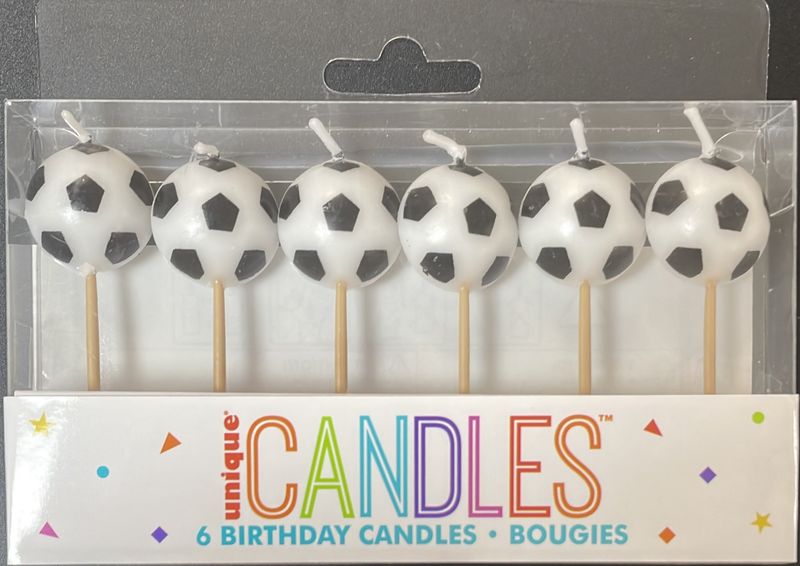 SOCCER CANDLES