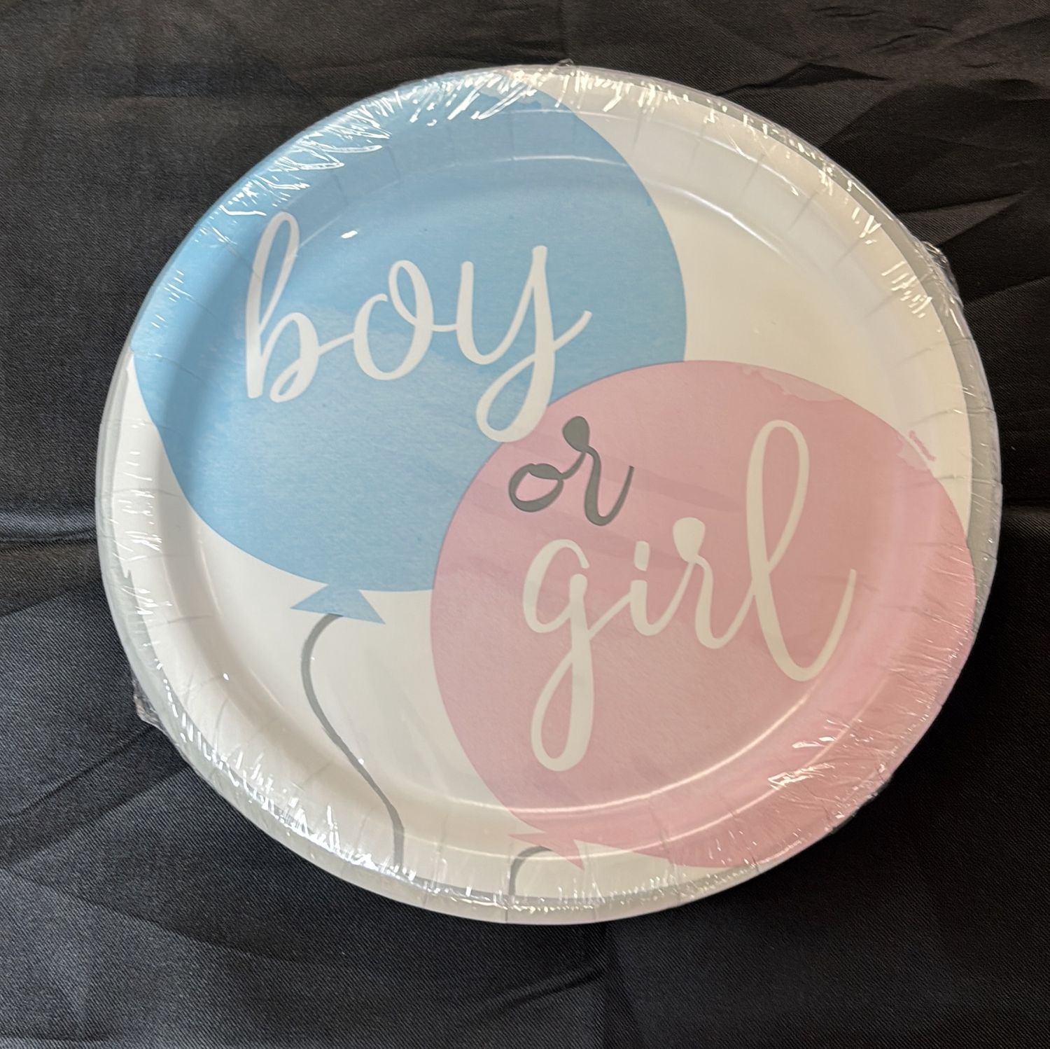 BOY OR GIRL PLATES