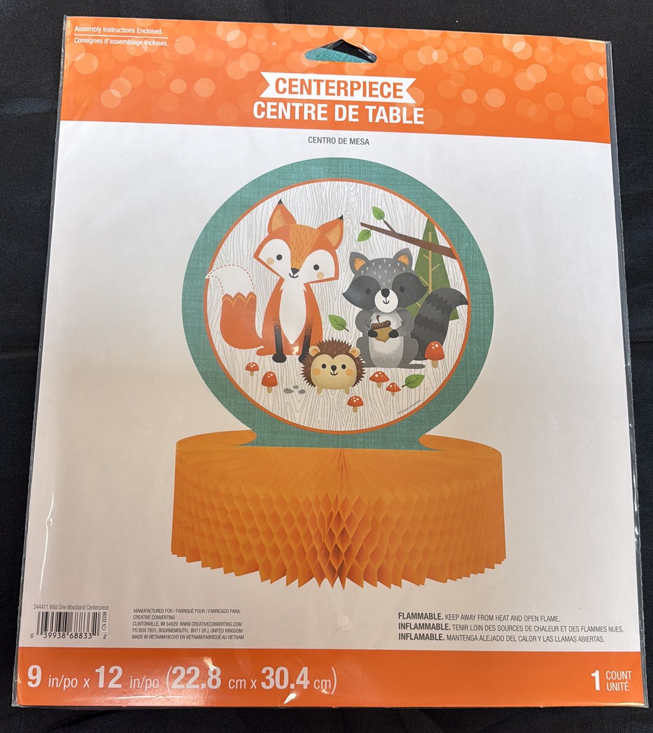 WILD ONE  CENTERPIECE