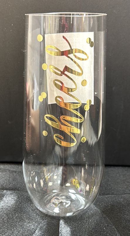 CHEERS CHAMPAGNE FLUTE