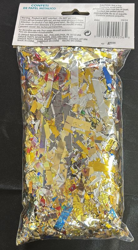 Confetti Foil 2.5Oz