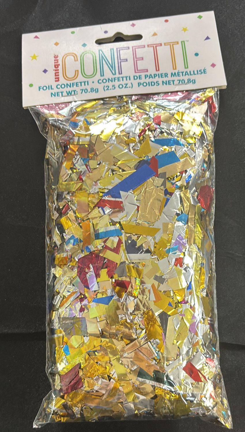 CONFETTI FOIL 2.5OZ