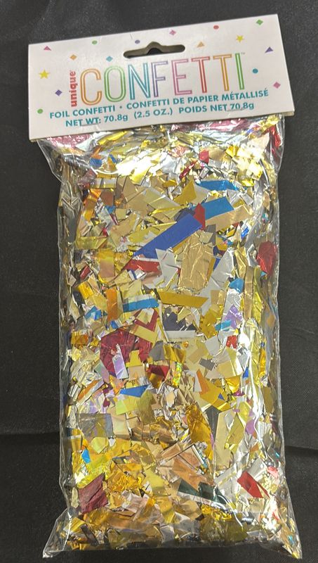 CONFETTI FOIL 2.5OZ