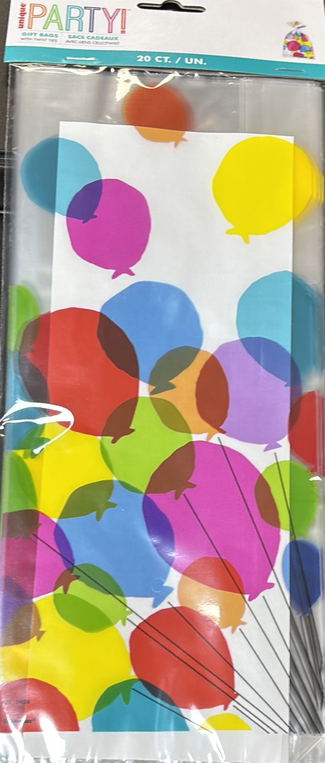 CELLO BAGS BALLOONS